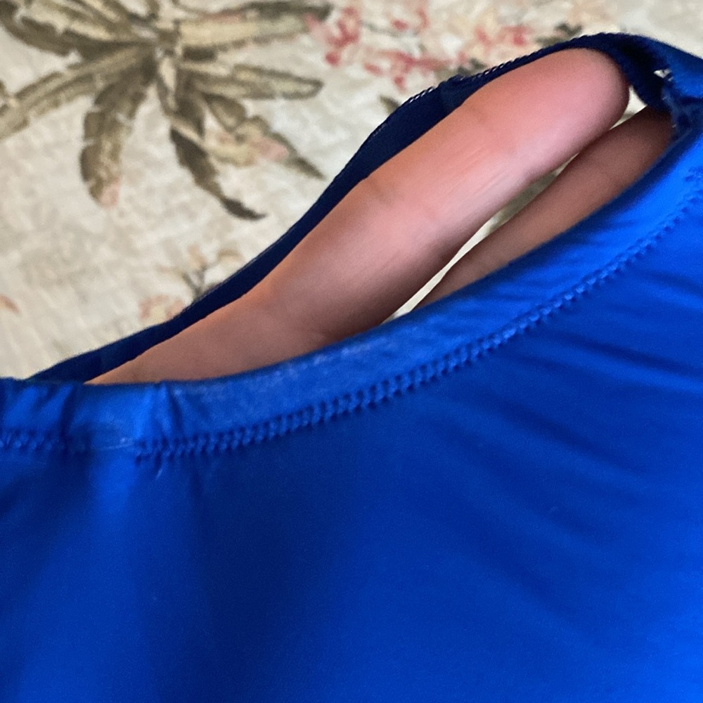 Torrid Full Coverage Balconette Lightly Lined Back Smoothing Bra - electric blue - Picture 6 of 7